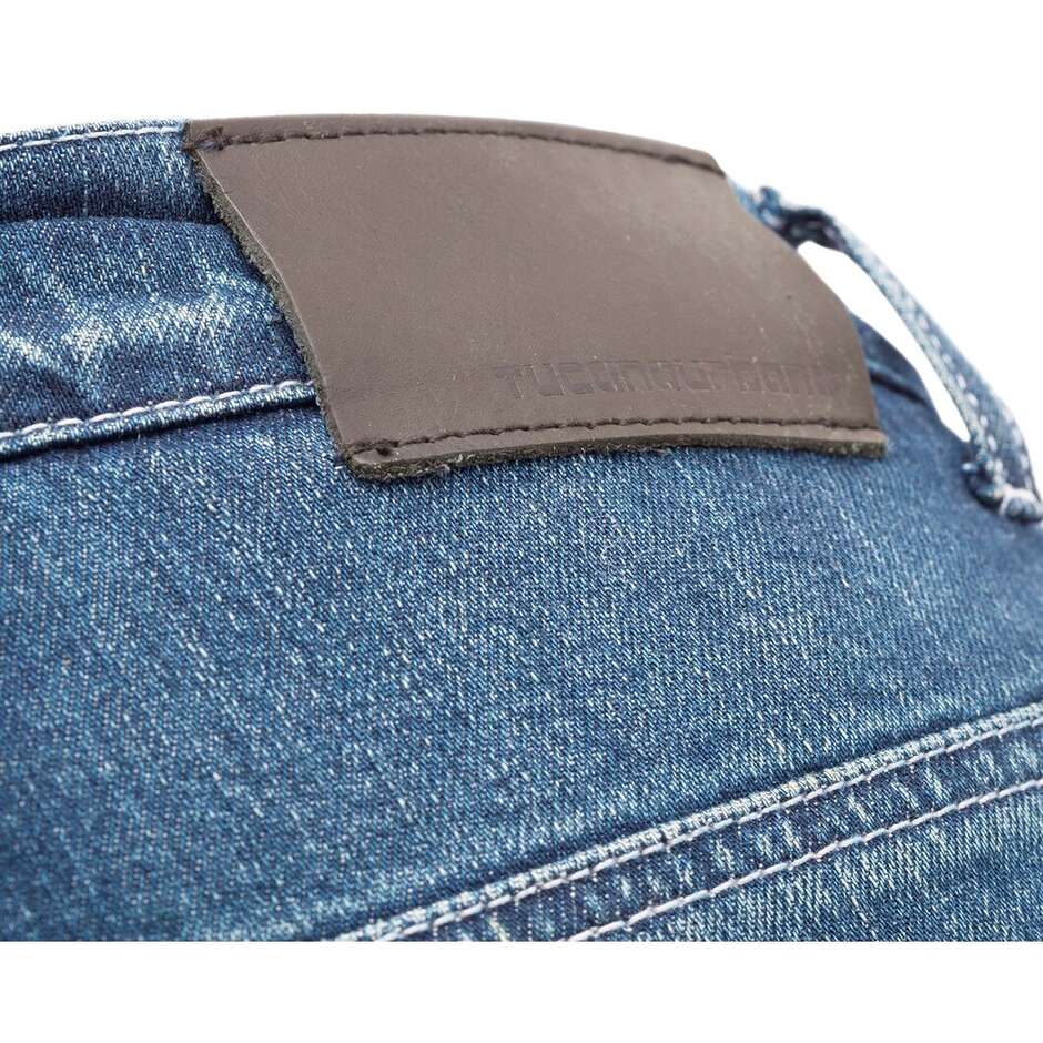 Pantaloni Moto Jeans Tucano Urbano 8259mf471 QUARTO Blu