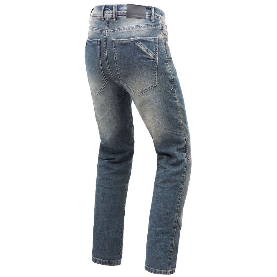 Pantaloni Moto Jeans Tucano Urbano PORTO Blu
