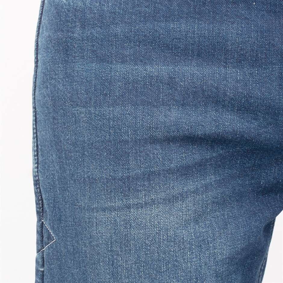 Pantaloni Moto Jeans Tucano Urbano QUARTO Blu