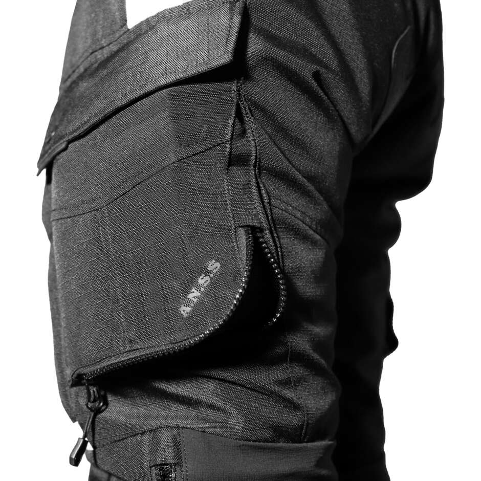 Pantaloni Moto LS2 X-MASTER MAN Nero Grigio