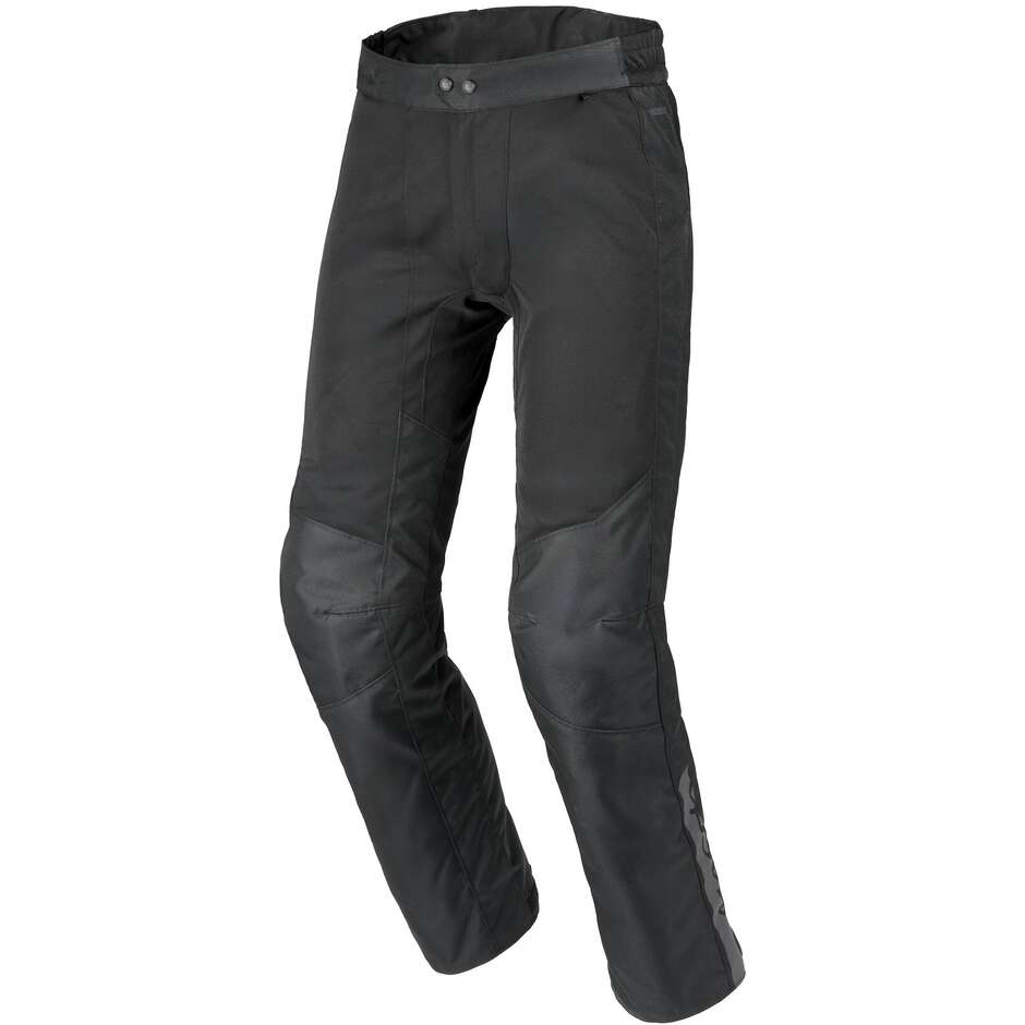 Pantaloni Moto Macna Aguano Nero - Accorciati