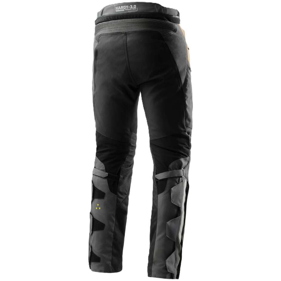 Pantaloni Moto REBELHORN In Tessuto HARDY 3.0 DESERT Grigio Rossi