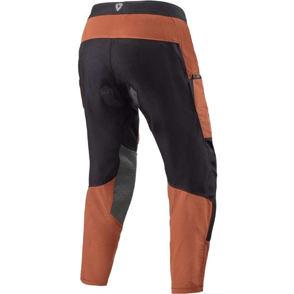 Pantaloni Moto Rev'it Peninsula 2 Rosso Nero Normale
