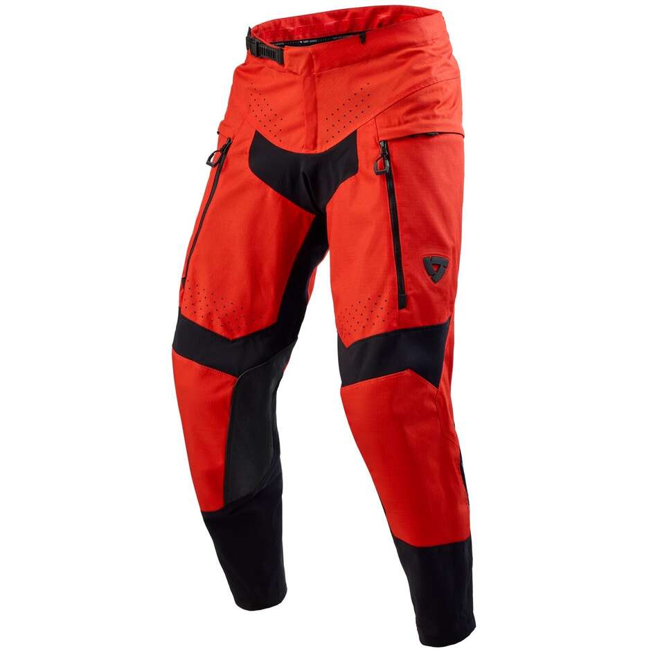 Pantaloni Moto Rev'it Peninsula Rosso - ACCORCIATI