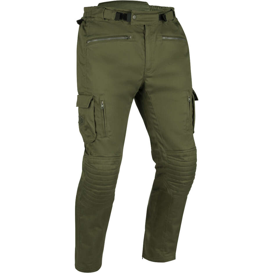 Pantaloni Moto BORA Kaki taglia M