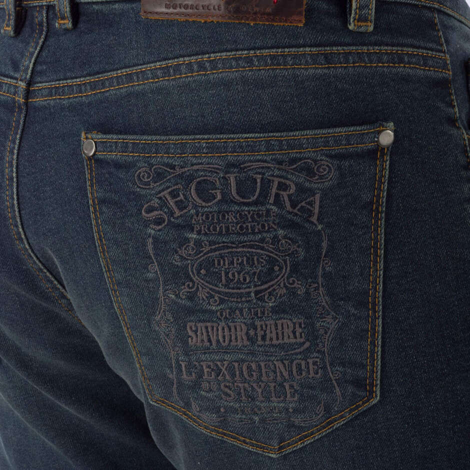 Pantaloni Moto Segura COSMIC Blu