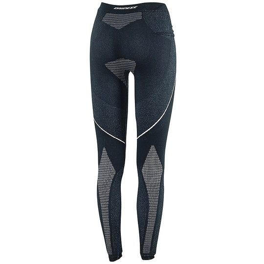 Pantaloni Moto Tecnica Dainese D-Core Dry Pant LL Lady Lunghi Nero/Bianco