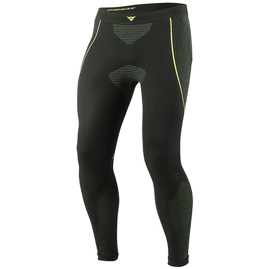 Pantaloni Moto Tecnica Dainese D-Core Dry Pant LL Lunghi Nero/Giallo Fluo
