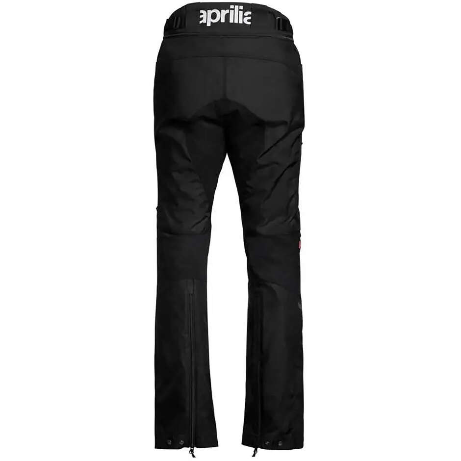 Pantaloni Moto Tecnici Aprilia Adventure Touring Nero Bianco Rosso