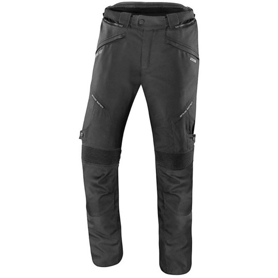 Pantaloni Moto Tecnici in Tessuto Gore Tex Ixs Cortez Nero