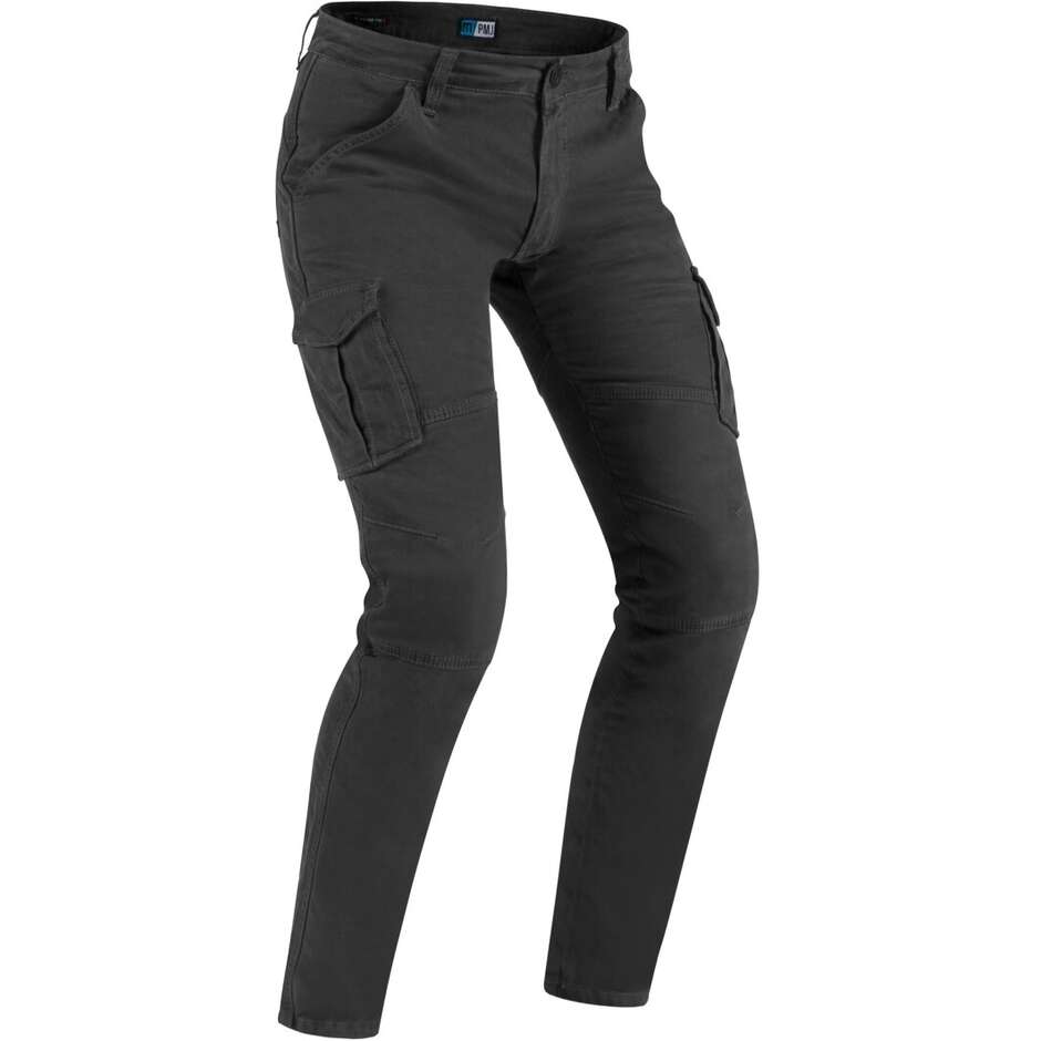 Pantaloni Moto Tecnici PMJ Promo Jeans SANTIAGO Grigio