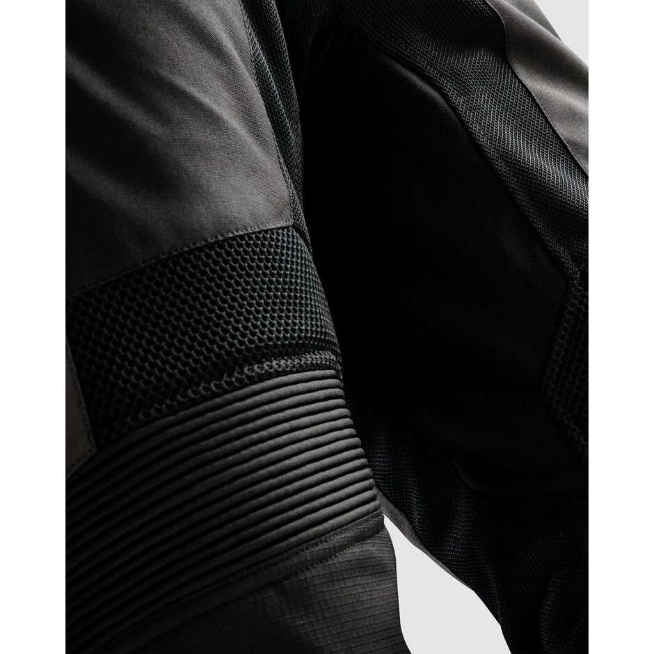 Pantaloni Moto Tessuto Rebelhorn JAX Nero