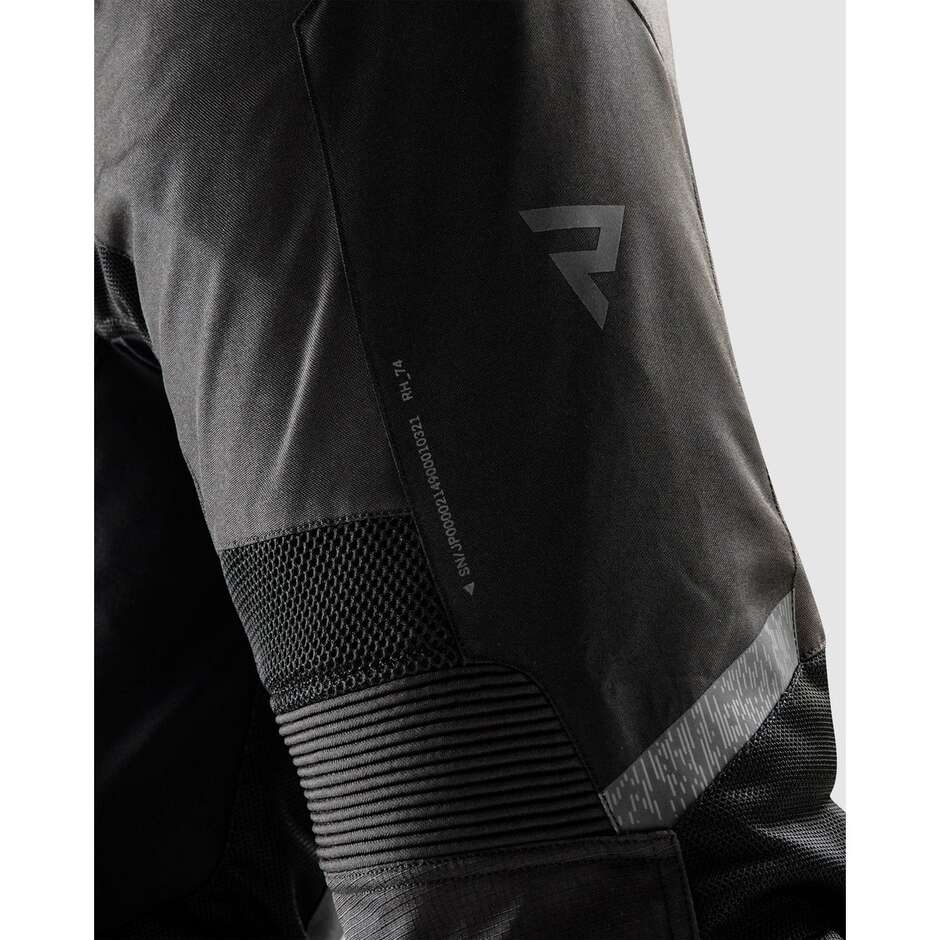 Pantaloni Moto Tessuto Rebelhorn JAX Nero