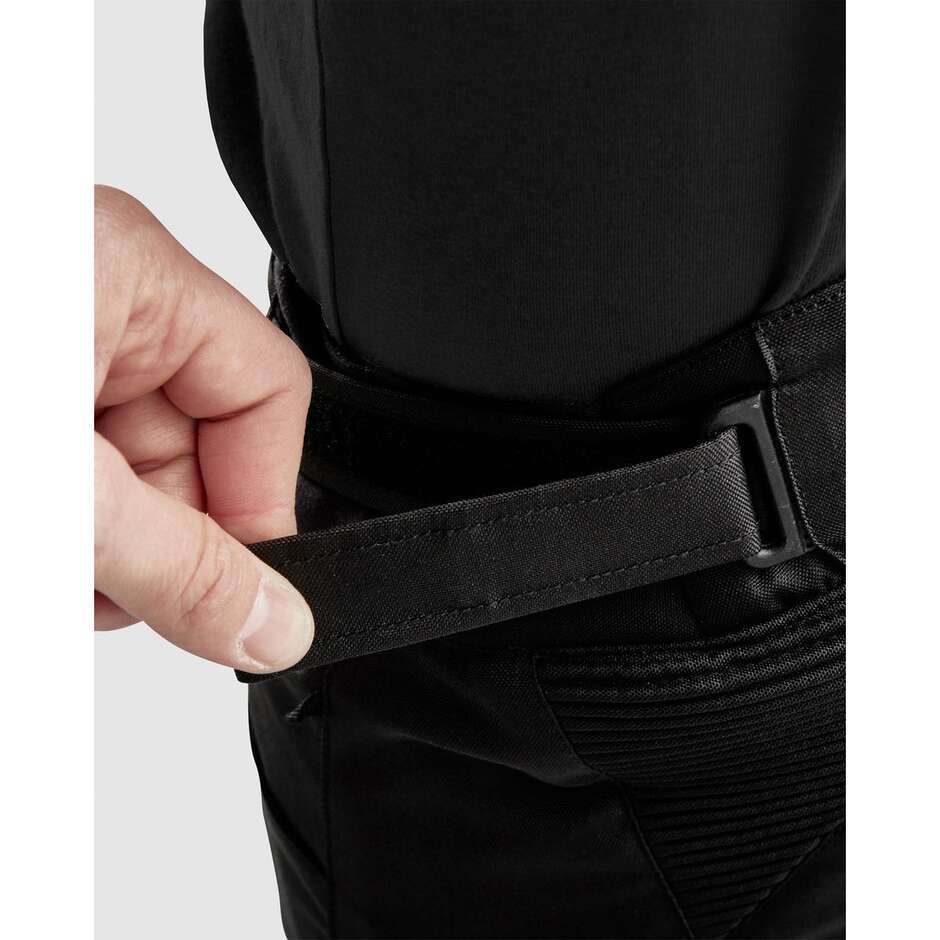 Pantaloni Moto Tessuto Rebelhorn JAX Nero
