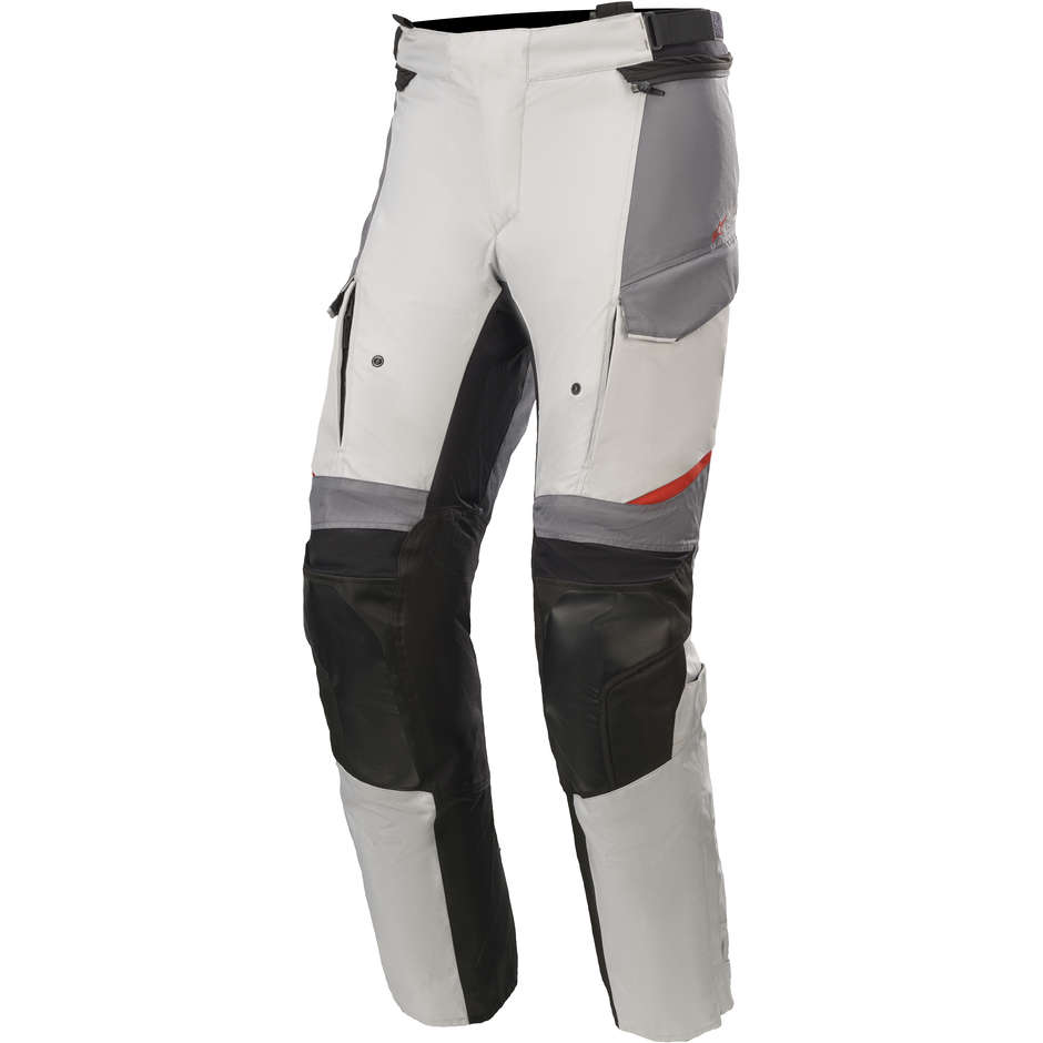 Pantaloni Moto Turismo Alpinestars ANDES v2 Drystar Ghiaccio Grigio Scuro