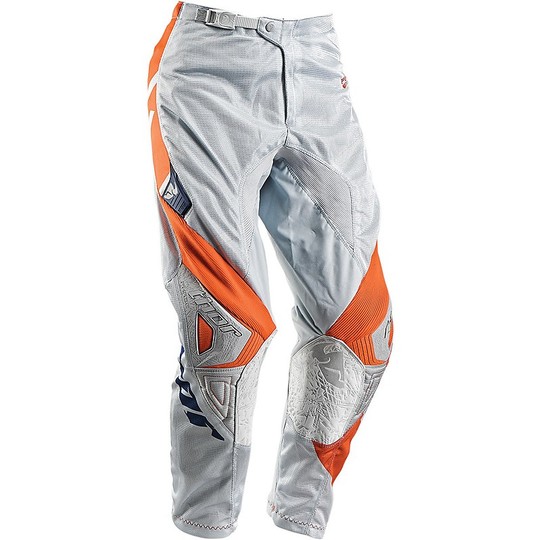 Pants Moto Cross Enduro 2016 Thor Phase Vented doppler Orange Grey