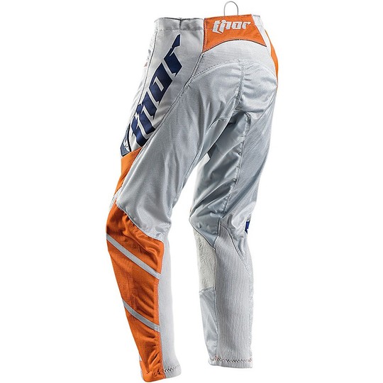 Pants Moto Cross Enduro 2016 Thor Phase Vented doppler Orange Grey