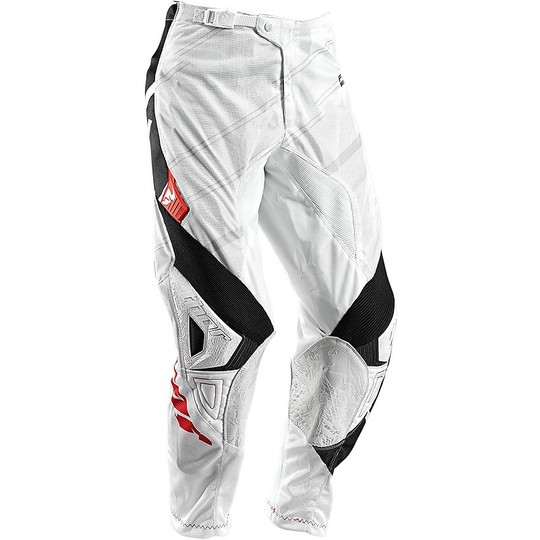 Pants Moto Cross Enduro 2016 Thor Phase Vented doppler White Black