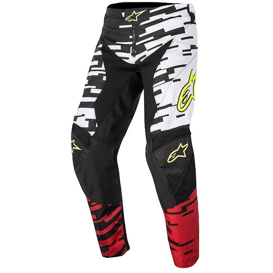 Pants Moto Cross Enduro Alpinestars Racer Braap Pant 2016 White Red Black