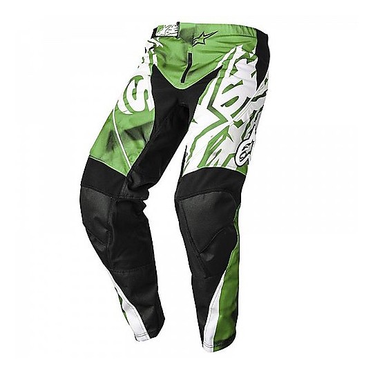 Pants Moto Cross Enduro Alpinestars Racer pants 2014 Green Black For ...