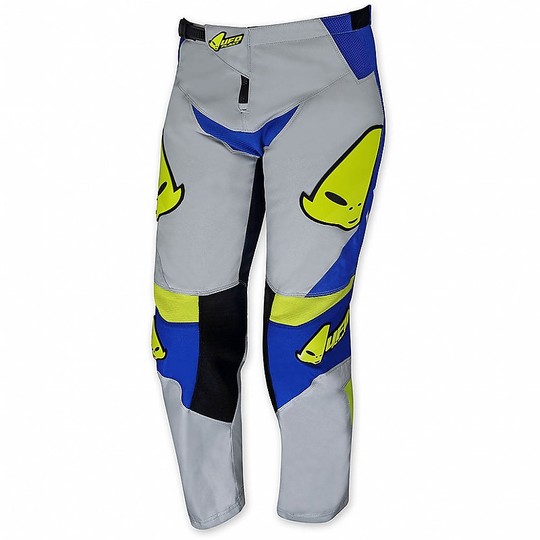 Pants Moto Cross Enduro Child Ufo Revolt Grey