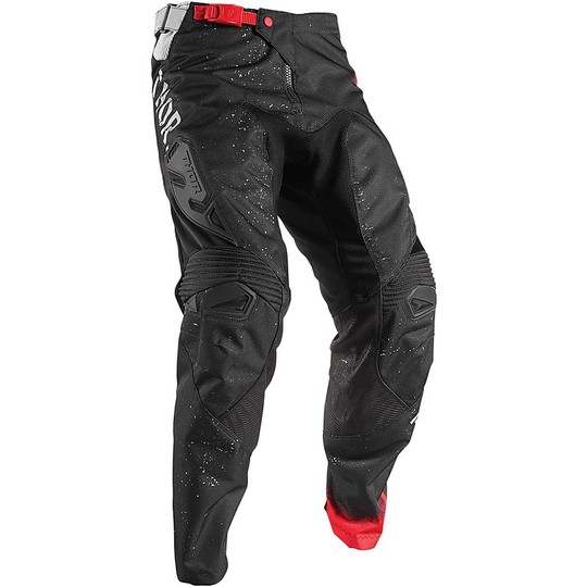 Pants Moto Enduro cross Thor Fuse Objectiv 2017 Black gray