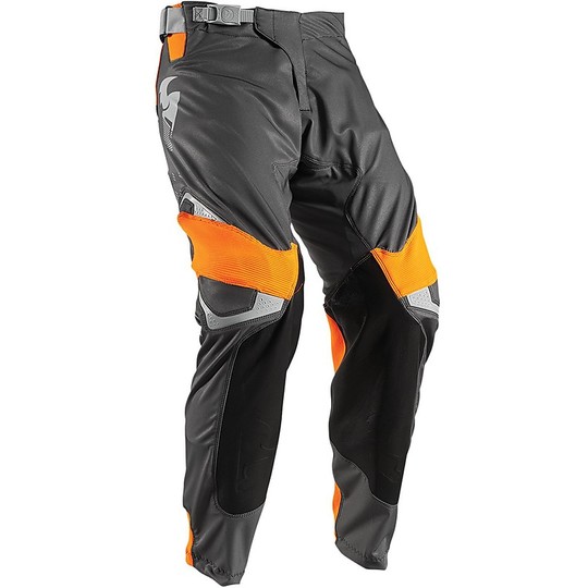 Pants Moto Enduro cross Thor Prime Fit Rohl 2017 Orange Fluo Grey