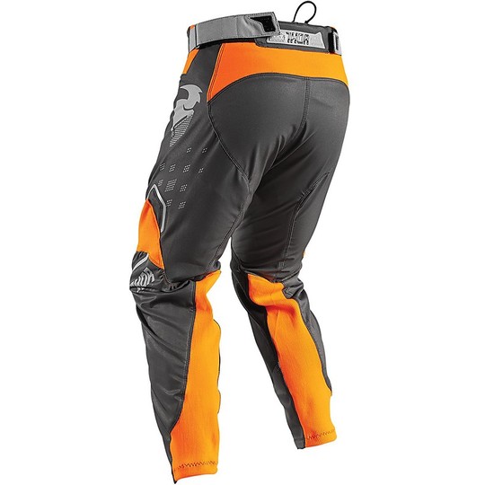 Pants Moto Enduro cross Thor Prime Fit Rohl 2017 Orange Fluo Grey