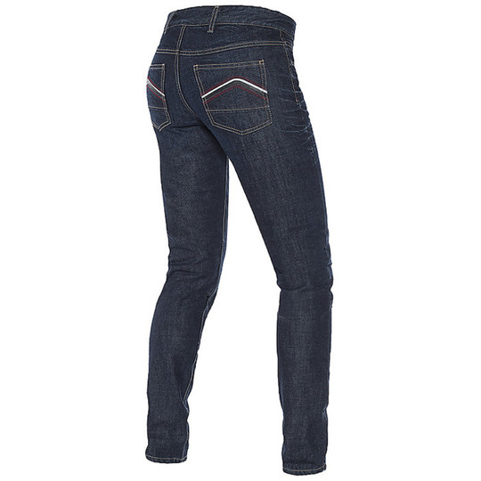 Pants Moto Jeans Lady Dainese Belleville Slim Denim Dark