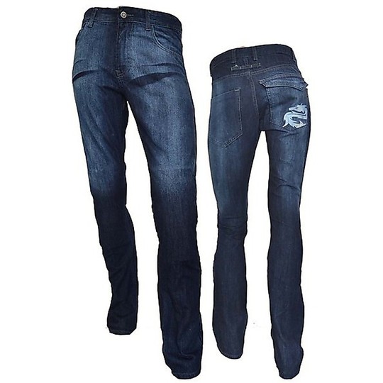 Pants Moto Jeans Madif Racing Street Denim Blue With Protections