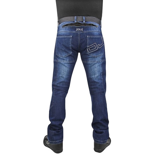 Pants Moto Jeans OJ Breth with jacks On Air Blue