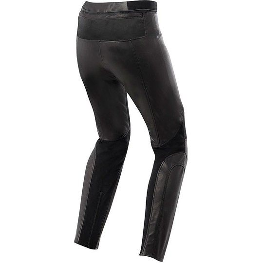 Pants Moto Leather Alpinestars Vika Black Woman