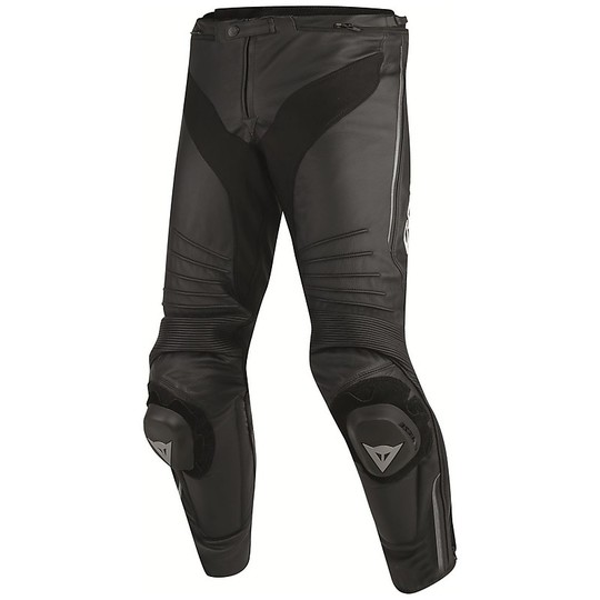 Pants Moto Leather Perforated Misano Dainese Black Anthracite