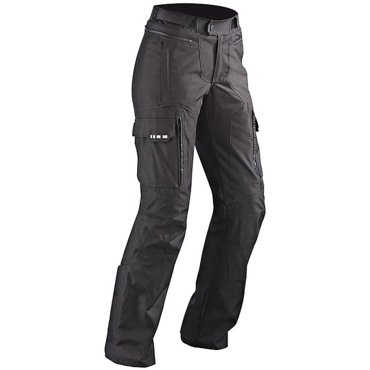 Pants Moto Textile Ixon Female Technicians in CORSICA Lady Pant Black
