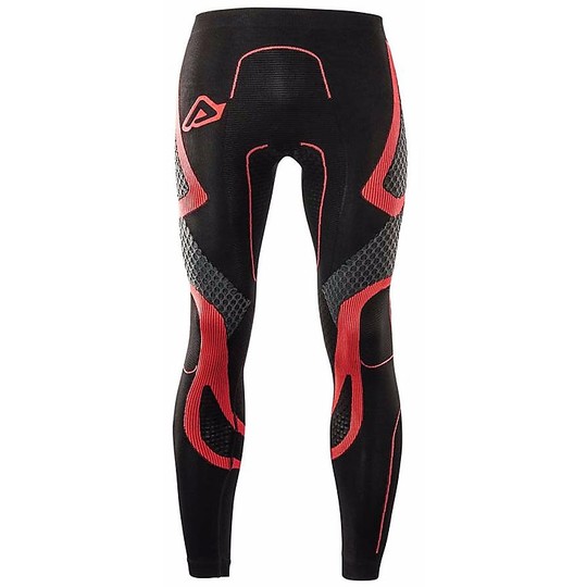 Pants Technical Thermal Moto Acerbis X-Body Black Red Winter