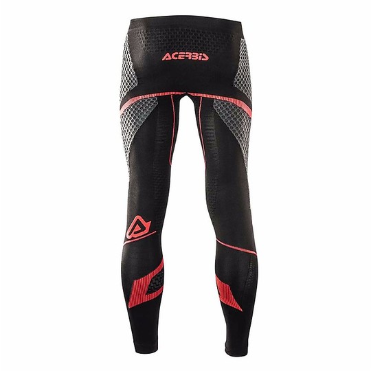 Pants Technical Thermal Moto Acerbis X-Body Black Red Winter