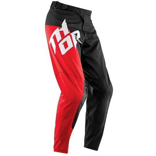 Pants Thor Motocross Enduro Prime Splash 2015 Black Red