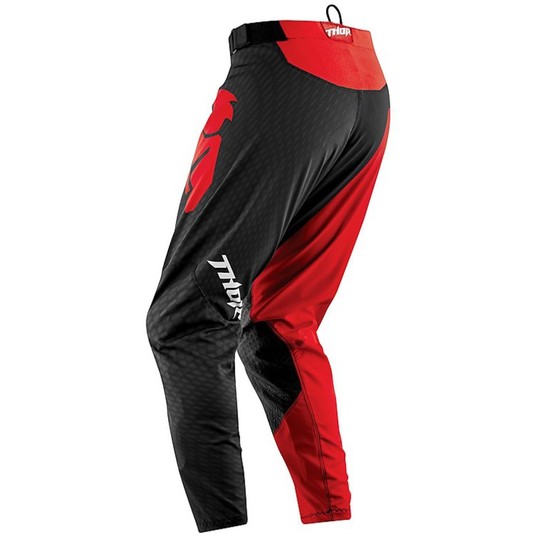 Pants Thor Motocross Enduro Prime Splash 2015 Black Red