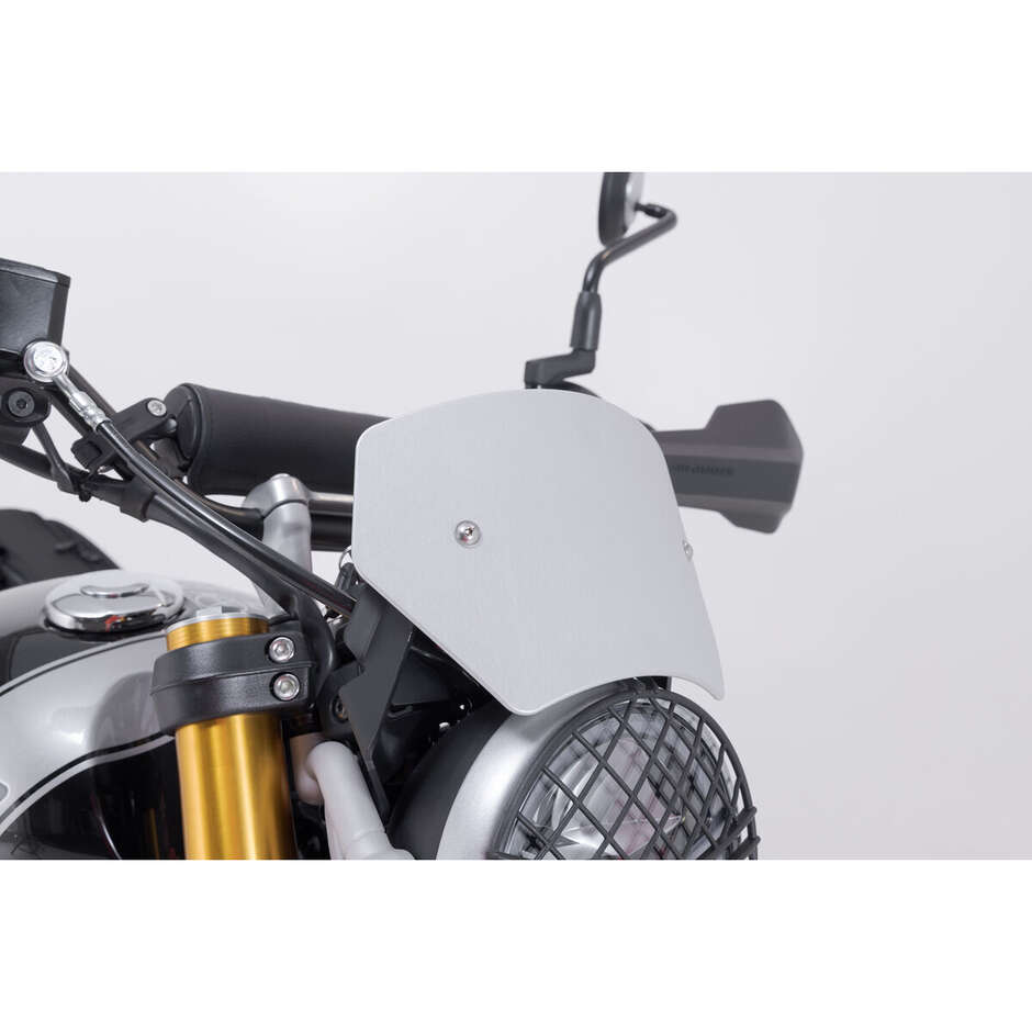 Parabrezza Argento Sw-Motech SCT.11.616.10000/S Per Triumph Scrambler 400 X (23-)