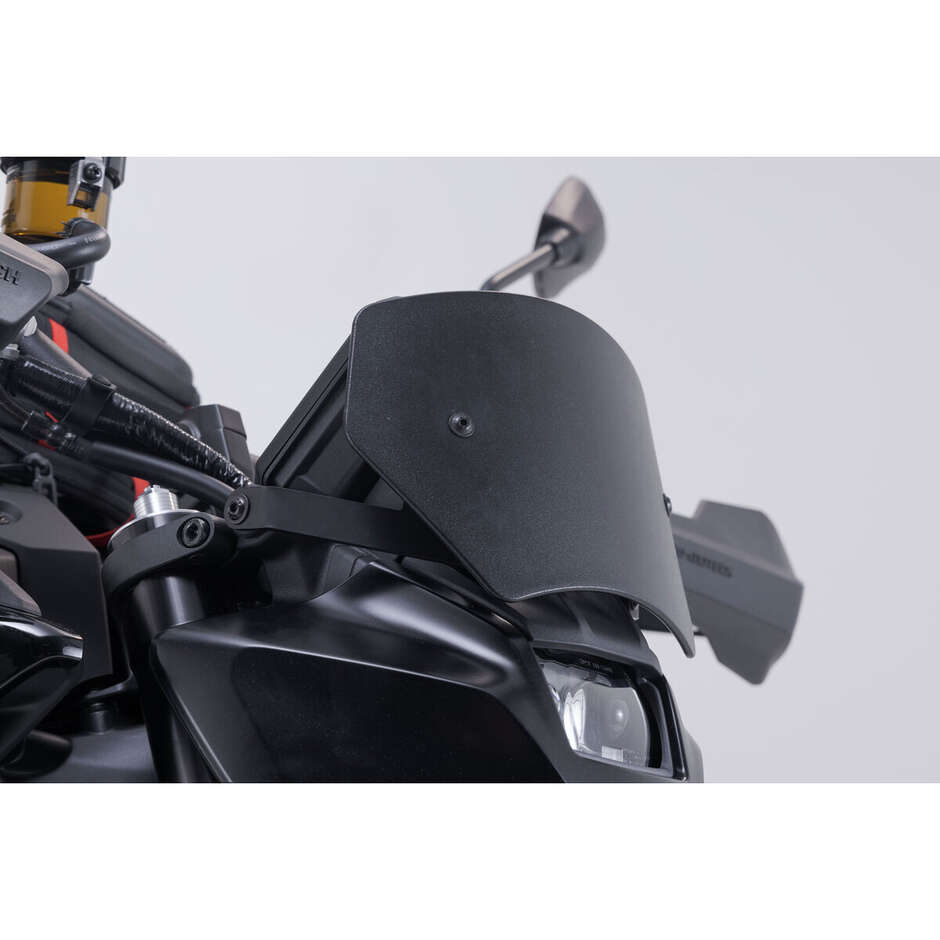 Parabrezza Nero Sw-Motech SCT.06.036.10000/B Per Yamaha MT-09/SP (23-), MT-09 Y-AMT (24-)