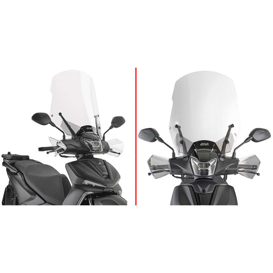 Parabrezza Specifico Trasparente Givi D9265ST Per VOGE SR16 125 (25 > 26) / SR16 200 (25 > 26)