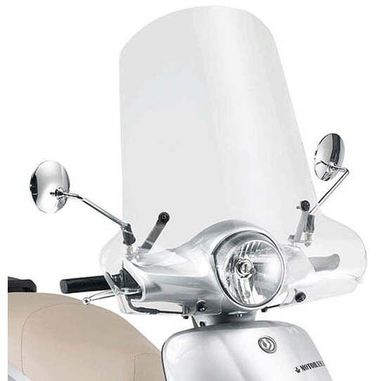 Parabrezza trasparente 293A Per SYM Fiddle II 50-125 (0 taglia un