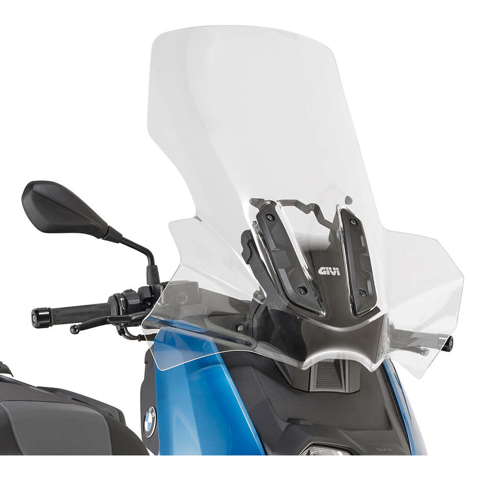 Parabrezza trasparente 5130DT Per BMW C 400 X (19 > 24) taglia un