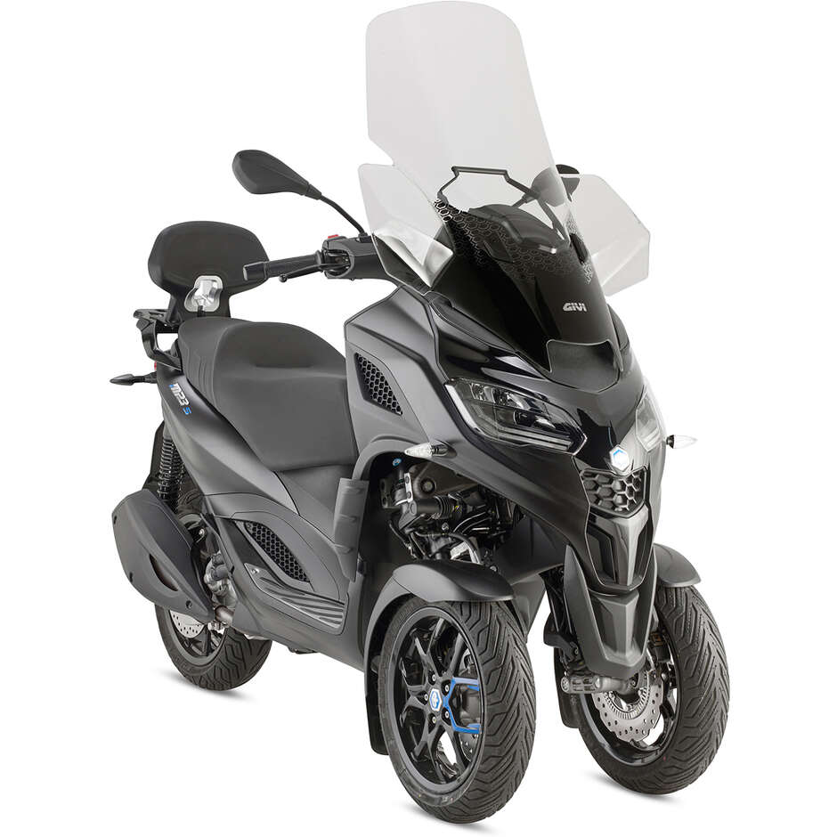 Parabrezza Trasparente GIVI D5622ST Specifico Per PIAGGIO MP3 (25)