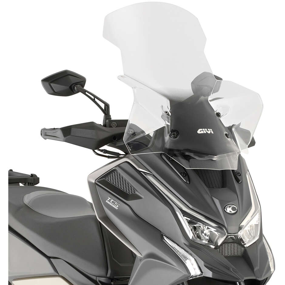 Parabrezza trasparente D6124ST Per KYMCO DTX 360 125-30 taglia un