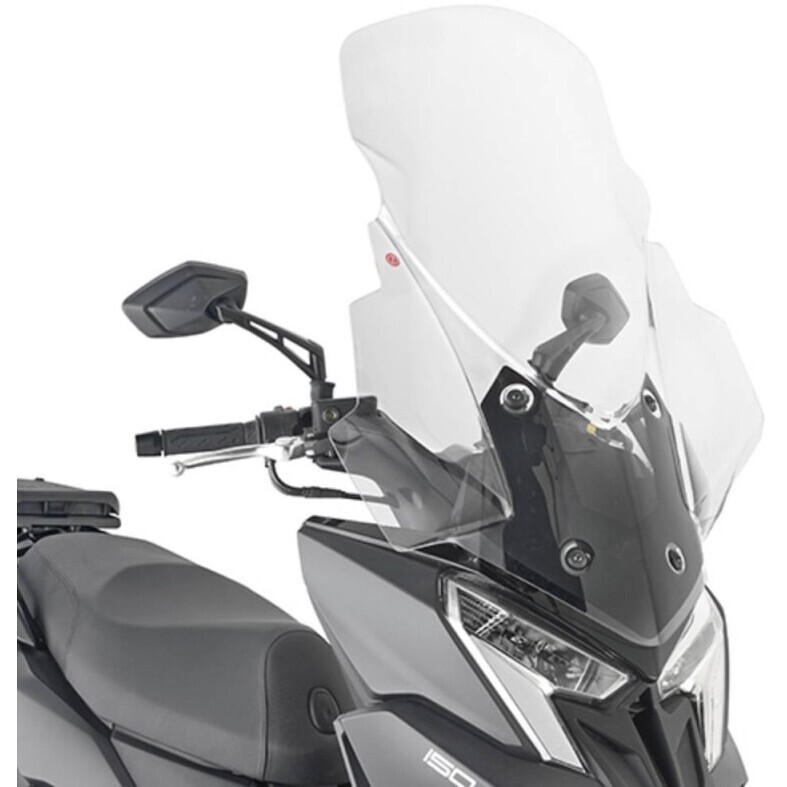 Parabrezza Trasparente 6121DTK Per KYMCO Dink R 125 15 taglia un
