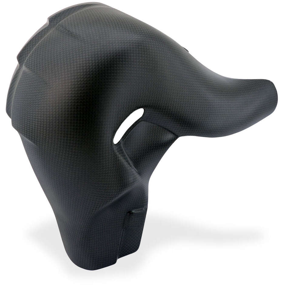 Paracalore posteriore scarico Ducati Panigale V4 e Streetfighter V4 - Carbonio CNC Racing ZA302 Opaco
