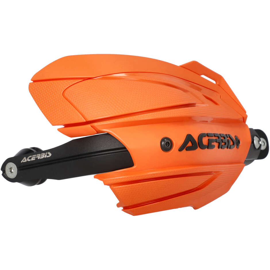Paramani Acerbis ADV TYPE F per HONDA Africa Twin 1100 L (2024-2026) (Arancio/Nero)