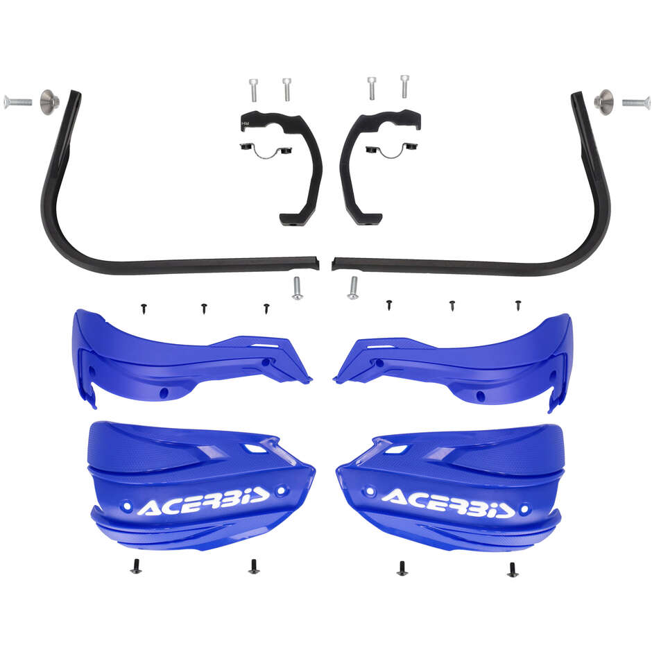 Paramani Acerbis ADV TYPE M per VOGE Valico 300 RALLY (2024-2025) e altri modelli (Blu/Bianco)