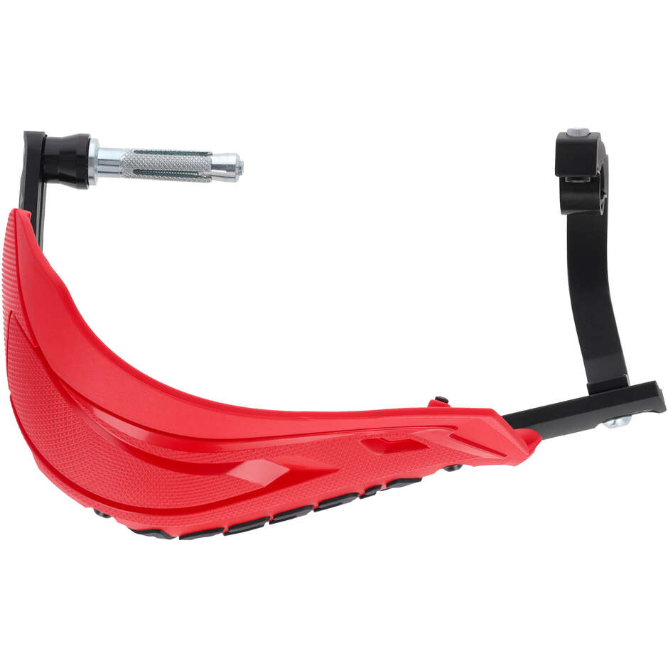 Paramani Acerbis ADV TYPE P per CFMOTO 450 MT (2024-2026) e altri modelli (Rosso/Nero)
